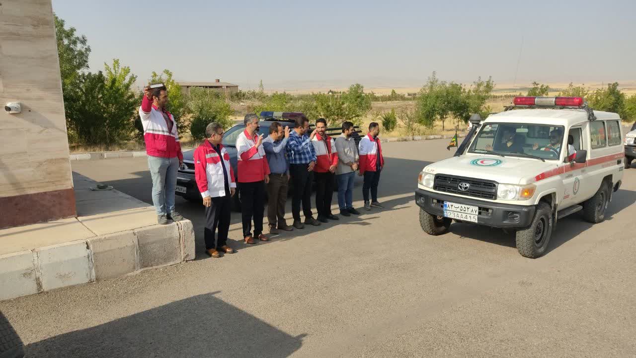  اعزام ۵ تیم عملیاتی هلال‌احمر زنجان به عراق برای ارائه خدمات به زائرین حسینی