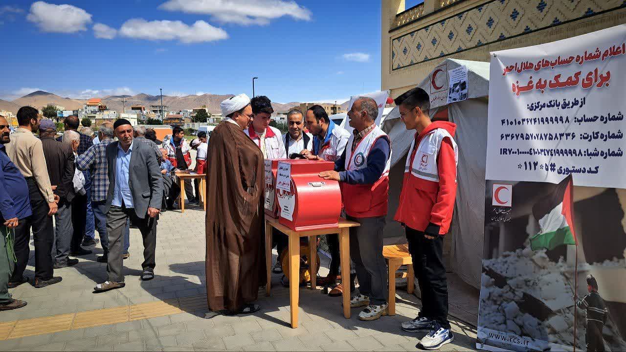 کمک۵ میلیارد ریالی زنجانی ها به لبنان، غزه و یمن