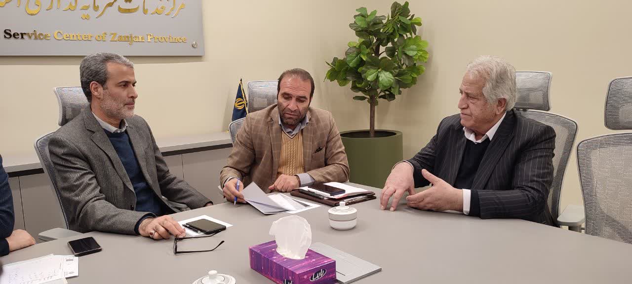 برگزاری جلسات ماهانه رسیدگی به مشکلات سرمایه گذاران زنجانی